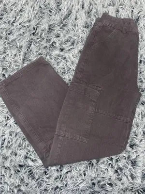 Gray cargo pants thumbnail 2