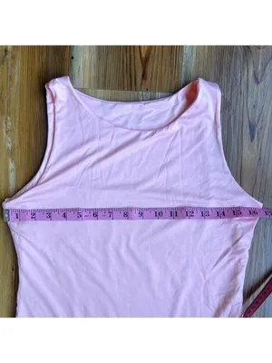 Women's Light Pastel Pink Bodysuit Size Large SKU#C24144 thumbnail 3