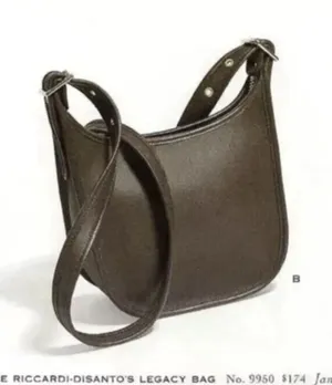 Coach Legacy Crossbody Bag Black Leather Vintage Janice‎ Ricardi-Desantos 9950 thumbnail 1