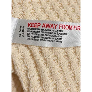 Urban Outfitters Out From Under Cream Waffle Knit Ruched Crop Top NWOT Small thumbnail 5