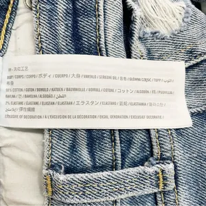 Abercrombie & Fitch A&F Mom Jean Button Fly Crop Medium Wash Raw Hem Size 25 | 0 thumbnail 8