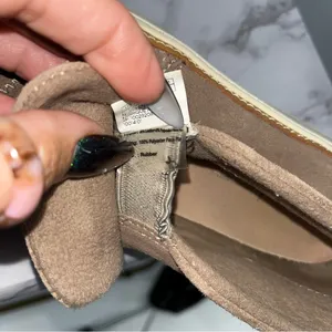 TOMS Paxton Ankle Sneaker Light Taupe Suede Size 7 Casual Comfy‎ Slip On Cushion thumbnail 7