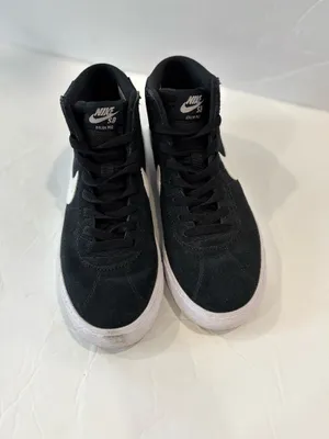 Nike SB Zoom Blazer Black Suede Sneaker thumbnail 2