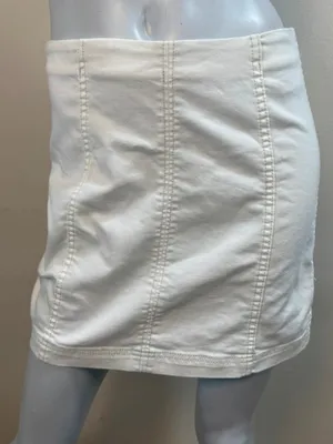 Free People Paneled Fairy Whimsy Coastal Mini Skirt Size 8 NWT thumbnail 2
