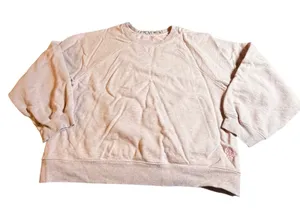 Free People Movement Sweatshirt Womens Medium Pink Oversized Raglan Pullover thumbnail 1