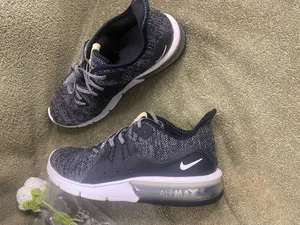 Women's NIKE AIR MAX Sequent 3 Running Shoe Black/Grey Sizes 11 thumbnail 5