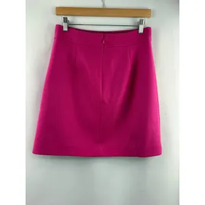 Women’s J.Crew Size 6 Hot Pink Pencil Mini Skirt thumbnail 3