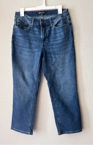 Nautica Dark Blue Straight-Leg Women’s Jeans thumbnail 1
