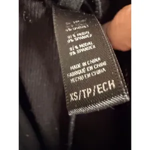 SKIMS Women Lounge Pants XS Black Modal Ribbed High Waisted Flare Leg thumbnail 5
