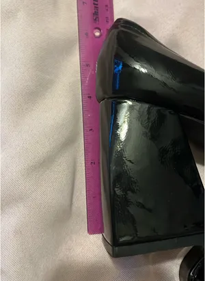 Black Cider Chunky Heeled Loafers thumbnail 2