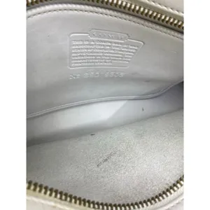 Coach Handbag White Customized with Applique thumbnail 9