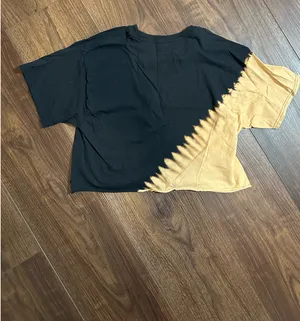 AC/DC Crop Top Black Size M thumbnail 2