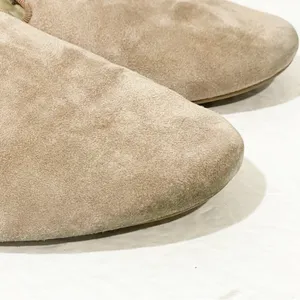 Birdies Shoes‎ Size 8 Womens Beige The Starling Loafer Flats Slip On Suede thumbnail 4