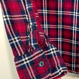Woolrich- 100% Cotton Plaid Flannel Full Button Down Long Sleeve- Size L thumbnail 5