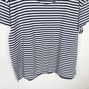 Madewell XL Top Organic Cotton Lyndale Oversized Tee Classic‎ Indigo Blue 1298 thumbnail 7