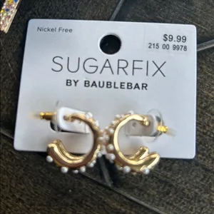 SugarFix collection of New earrings for pierced ears loop bling glam gifts thumbnail 3