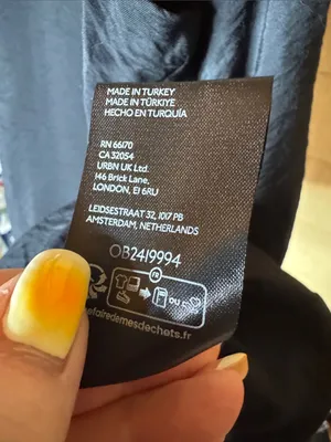 NWT By Anthropologie Shimmer Bubble Hem Top Black Medium thumbnail 12