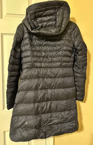 Lululemon Winter Brave The Cold Down Filled Insulated Long Coat Jacket thumbnail 6