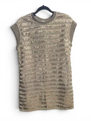 Veveret Sm Silver Sleeveless Dress or long shirt thumbnail 2