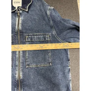 COS Denim Jacket Blue XL Collared Pockets Button Mid-Length Mens Casual‎ thumbnail 9