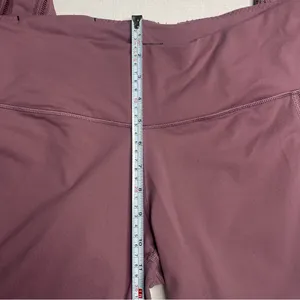 Victorias Secret Sport Knockout Mauve Leggings w Sheer Mesh Side Panels (Large) thumbnail 9