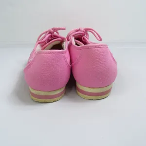 Vintage‎ Nike 80s Women's Size 7.5 Sunburst Canvas Pink Terry Inside Retro thumbnail 3
