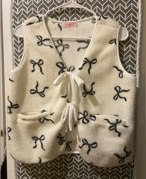 New Without Tag Seventh & Sunset Fleece Vest Size 8 thumbnail 1