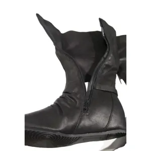 Baretraps Sammy Tall Wedge Boots Black Wide Calf NIB Women’s Size New 9.5W thumbnail 9