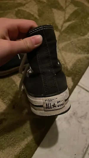 Converse High-Top Platform Sneakers Black 6.5 thumbnail 5