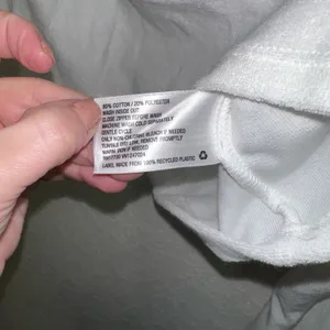 Stoney Clover Lane x Target Cropped Terry Quarter‎ Zip XS White Heart Zipper thumbnail 5