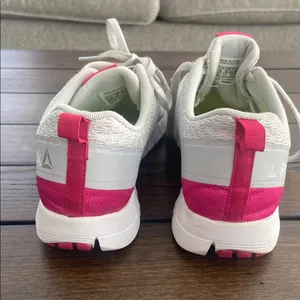 REEBOK ZRATED Women's Size 8.5 Gray/Pink Lace Up Athletic Sneakers Shoes thumbnail 6