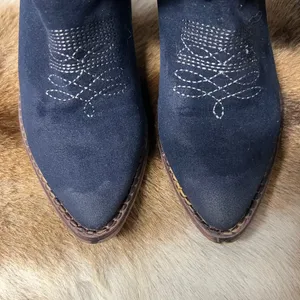 Coconuts by Matisse blue Suede Cowboy Boots US Women’s Size 6 thumbnail 6
