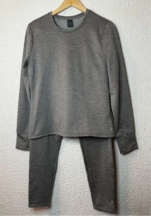 Free Country Gray Waffle Thermal Set thumbnail 1