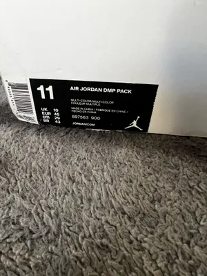 Laser Black Jordan 4 Retro Sneakers thumbnail 4