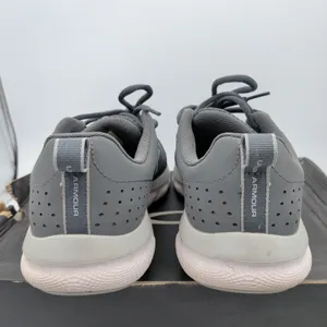 Under Armour Womens Charged Assert 8 Gray Running Shoes 3021972-100 Size 11 thumbnail 5