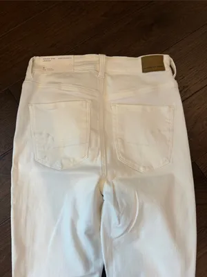 American Eagle Highest Rise Jegging White Next Level Stretch Size 4/27 NWT C70-1 thumbnail 8