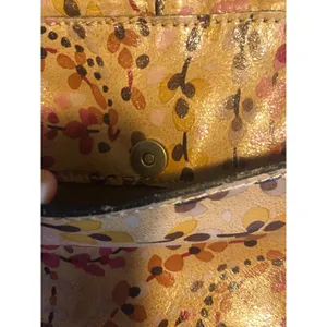 Patricia Nash Grenada Floral Print Painted Tan Crossbody Italian Leather Boho thumbnail 13