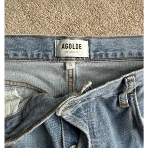AGOLDE Size 31 Lightwash Button Fly Straight Leg Jeans thumbnail 4