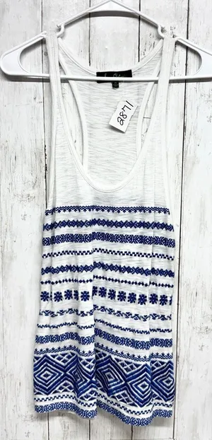 Sam Edelman Shirt Women Size Medium‎ Aztec Sleeveless Tank Blouse Lightweight thumbnail 1