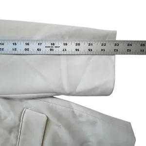 Zara Women White Double Breasted Blazer Womens Large Professional Workwear Chic thumbnail 9