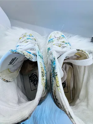 Vans Sk8-Hi Butterfly Floral High Top Sneakers Women’s 6.5 / Men’s 5 thumbnail 11