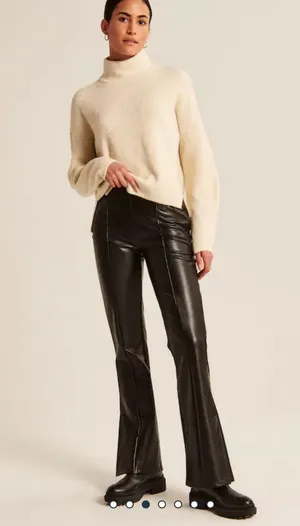 Abercrombie And Fitch Leather Pants thumbnail 1