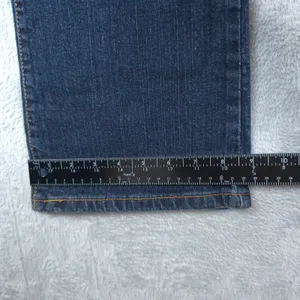 Vintage‎ Levis 515 Bootcut Jeans Women 8L (33x35) Dark Wash Blue Stretch Y2K thumbnail 15