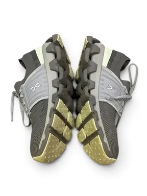 On cloud cloudswept gray green women’s athletic sneakers 8 thumbnail 3