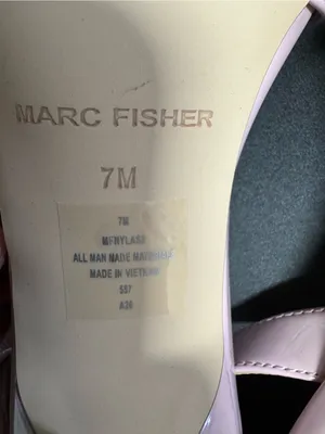 Marc Fisher Nylas Heeled Sandals Light Pink 7M thumbnail 2