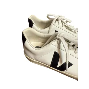 Veja Esplar White Low Top Leather Lace Up Sporty Track Sneakers Women’s Size 8 thumbnail 4