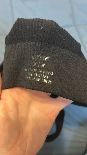 Black Aerie sports bra thumbnail 3