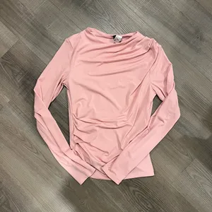 H&M Pink Draped Top thumbnail 3