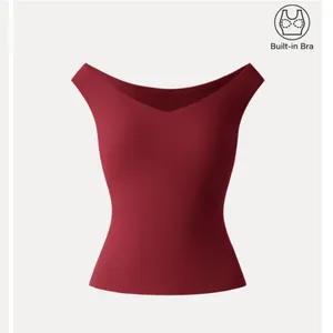 OGL Effortless Boatneck Batwing Sleeve Side Ruched Top Women's Size M Red NEW thumbnail 3
