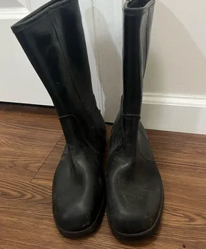 Black Waterproof Mid Calf Boots Size 7 US thumbnail 3